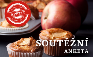 Hlasujte o nejoblíbenější jablečný dezert a vyhrajte kuchařku Podzim!