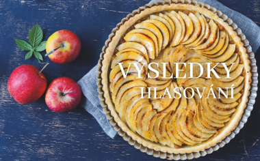 Který recept zvítězil v anketě o nejoblíbenější jablečný dezert? A kdo si odnese kuchařku?