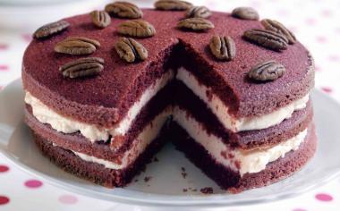 Southern red velvet cake