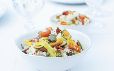Rýžový salát se zeleninou